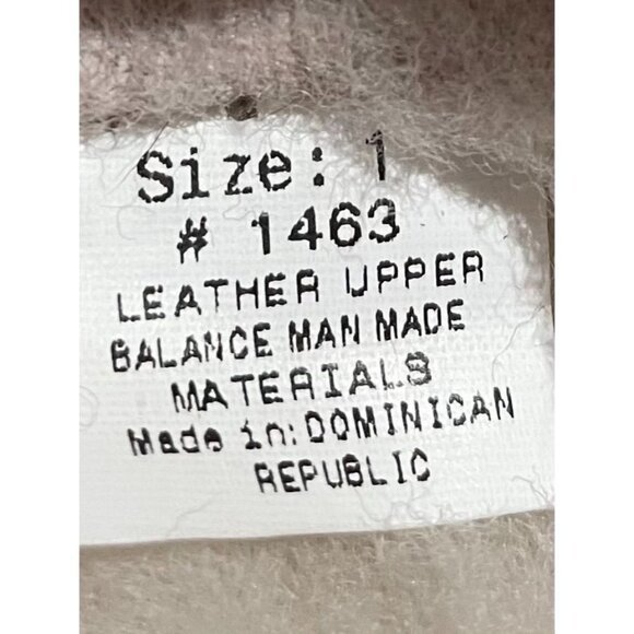 Minnetonka Baby Moccasin Booties Size 1 Pink & White Leather & Wool - Picture 8 of 9